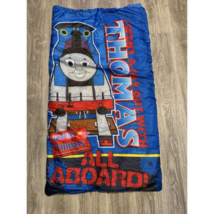 Thomas The Train Kids Sleeping Bag Spend A Day Out With Thomas All Aboard 28x52”